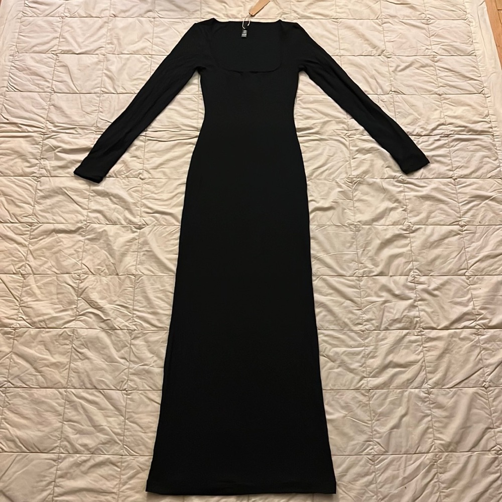SKIMS SOFT LOUNGE LONG SLEEVE DRESS